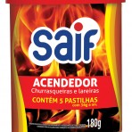 Acendedor Fogo para Churrasqueira ou Lareira (álcool petrificado)