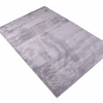 Tapete de Microfibra para Sala – Cinza