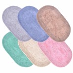 Tapete Algodão Oval