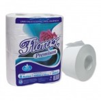 Papel Higiênico 500 metros fardo com 8 rolos Folha Simples – Super Luxo