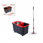 BALDE COM CENTRIFUGA E RODINHAS  SEM PEDAL