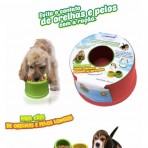 Kit Comedouro Especial Borda Alta + Bebedouro com Boia